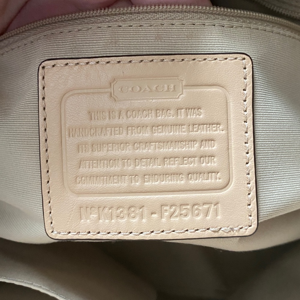 Authentic Coach Handbag - Picture 7 of 13